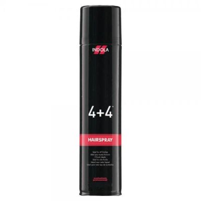 Лот: 11379176. Фото: 1. Indola 4+4 Hairspray Strong Лак... Уход за волосами 