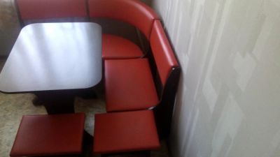 Лот: 9472799. Фото: 1. уголок мягкий кухонный. Кухонные уголки
