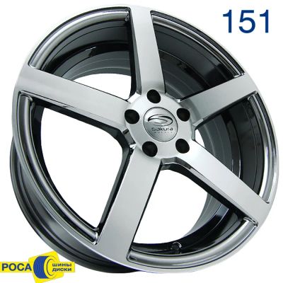 Лот: 4574596. Фото: 1. Диски новые. Sakura Wheels 9135... Диски