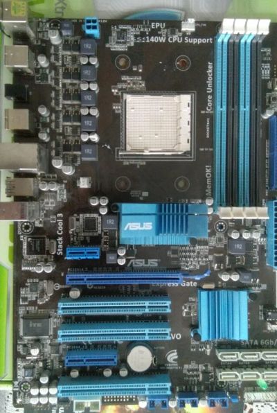 Лот: 11440839. Фото: 1. Asus M4A87TD/USB3. Материнские платы