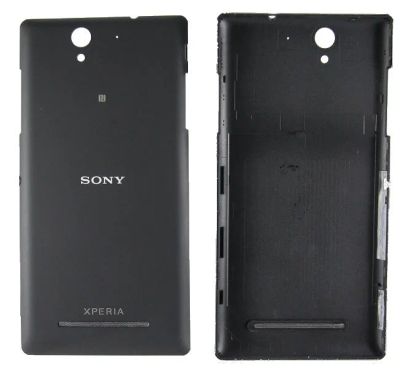 Лот: 13390085. Фото: 1. Задняя крышка Sony D2533 Черный. Корпуса, клавиатуры, кнопки