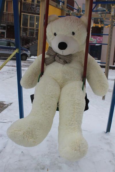 Лот: 3549732. Фото: 1. Медведь мягкий. Плюшевый мишка... Подарки на Новый год