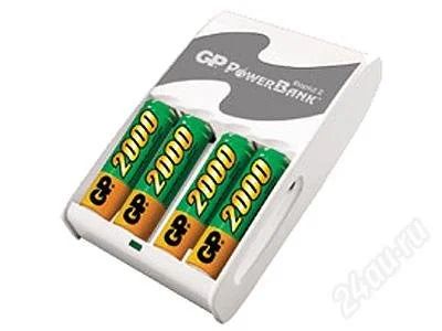 Лот: 2685499. Фото: 1. Зарядное устройство GP PowerBank... Зарядные устройства, блоки питания для бытовой техники