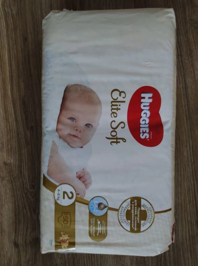 Лот: 20510344. Фото: 1. Подгузники huggies elite soft... Детская гигиена
