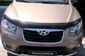 Лот: 12730548. Фото: 1. Дефлектор капота для Hyundai Santa... Детали тюнинга