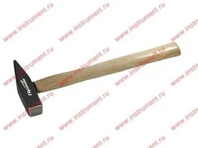 Лот: 12911776. Фото: 1. Молоток с деревянной ручкой 102215... Ручной инструмент