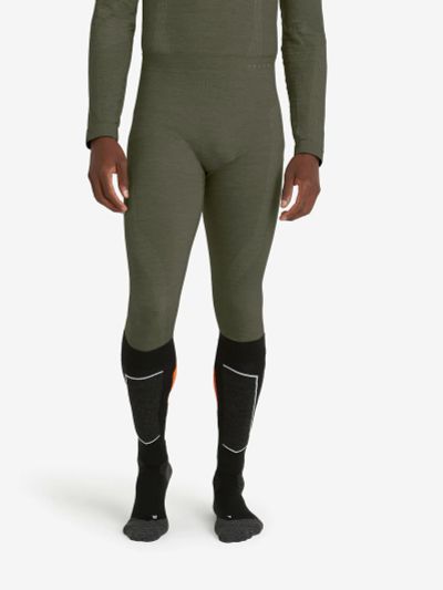 Лот: 22447774. Фото: 1. Мужские легинсы FALKE, Зеленый. Другое (спортивная одежда)