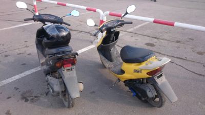 Лот: 4499943. Фото: 1. Honda Dio 35 ZX на тюне!. Мотороллеры, мопеды