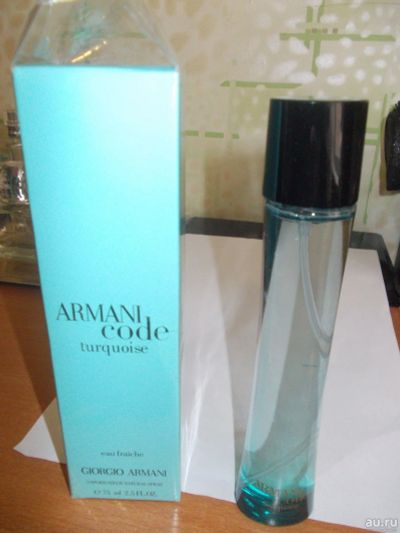 Лот: 14531761. Фото: 1. Armani Code Turquoise for Women... Женская парфюмерия