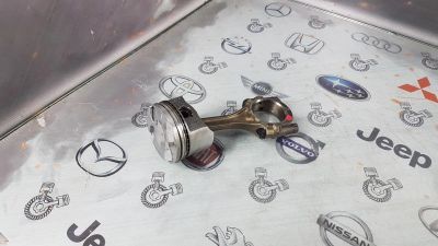 Лот: 23587240. Фото: 1. Поршень с шатуном Toyota Caldina... Двигатель и элементы двигателя