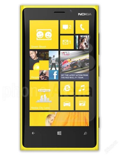 Лот: 3332331. Фото: 1. Nokia Lumia 920 Yellow 32 гб. Смартфоны