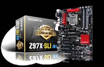 Лот: 10890967. Фото: 1. Материнка gigabyte ga-z97x-sli... Другое (комплектующие)