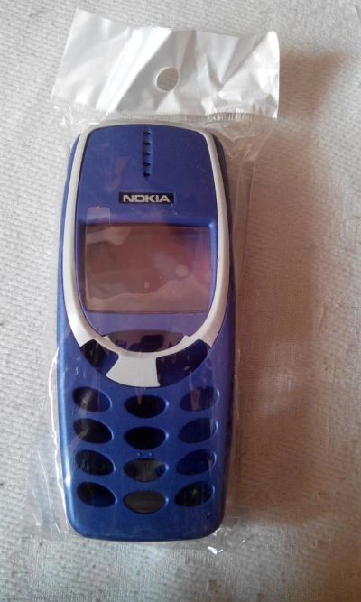 Лот: 3949795. Фото: 1. корпус Nokia 3310 Цвет сине-фиолетовый. Корпуса, клавиатуры, кнопки