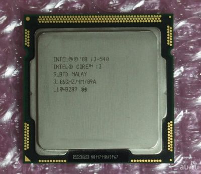 Лот: 13333890. Фото: 1. Процессор i3 540 socket 1156 3... Процессоры