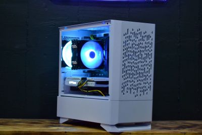 Лот: 19360201. Фото: 1. Игровой компьютер Ryzen 5 5600... Компьютеры в сборе