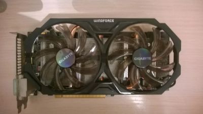 Лот: 7103691. Фото: 1. Видеокарта Gigabite Radeon R9... Видеокарты