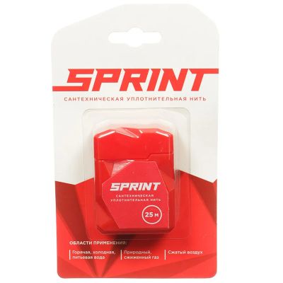 Лот: 24083405. Фото: 1. Нить сантехническая 25 м, Sprint... Сантехнические уплотнители