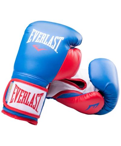 Лот: 25668775. Фото: 1. Перчатки боксерские Everlast Powerlock... Одежда для боевых искусств