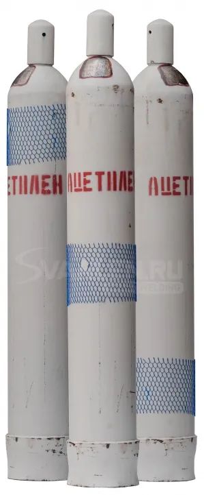 Лот: 24969624. Фото: 1. Баллон Ацетилен. Баллоны, газ в баллонах
