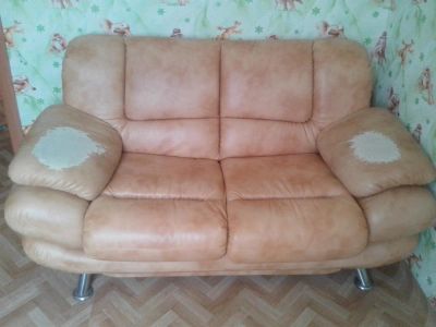 Лот: 3086464. Фото: 1. диванчик. Кресла, пуфы