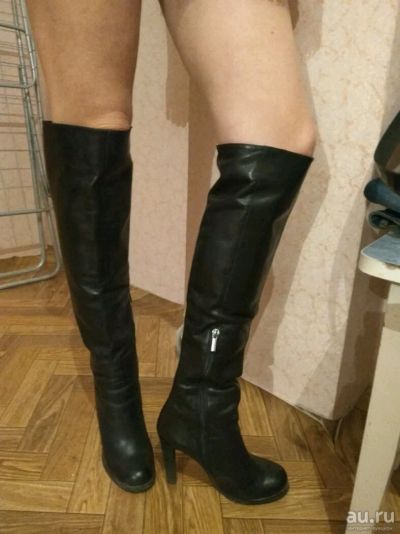 Лот: 10757337. Фото: 1. Зимние сапоги. Натуральный мех. Сапоги