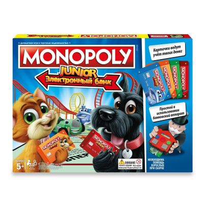 Лот: 15829015. Фото: 1. Hasbro Games Монополия Джуниор... Детские настольные игры