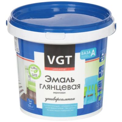 Лот: 24104781. Фото: 1. Эмаль VGT, ВД-АК-1179, универсальная... Краски, лаки, растворитель