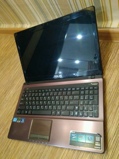 Лот: 12960060. Фото: 1. Ноутбук Asus алюминиевый k53sd... Ноутбуки