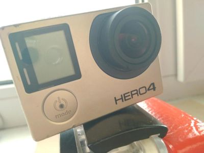 Лот: 10264614. Фото: 1. Экшн-камера GoPro Hero 4 black... Экшн камеры