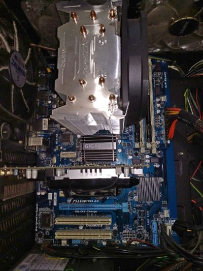 Лот: 16462188. Фото: 1. Gigabyte GA-970A-DS3 (AM3... Комплекты запчастей