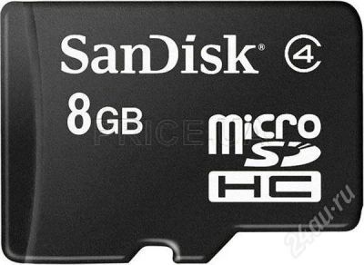 Лот: 691623. Фото: 1. San Disk micro SDHC 8GB. Карты памяти