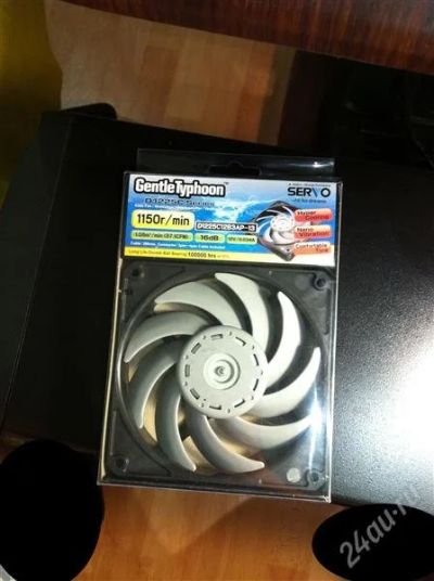 Лот: 1390547. Фото: 1. Scythe Gentle Typhoon вентилятор... Системы охлаждения