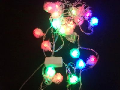 Лот: 6632239. Фото: 1. Гирлянда 24 светодиода LED 3м... Гирлянды, шарики, новогодние аксессуары