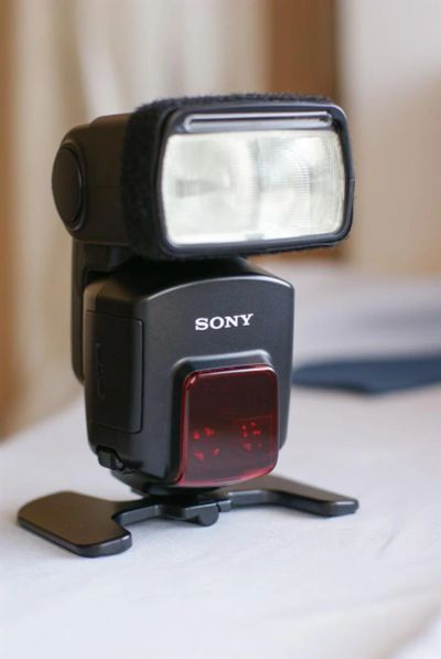 Лот: 3293836. Фото: 1. Вспышка Sony HVL-F58AM. Вспышки, осветители, рассеиватели