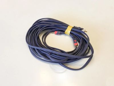 Лот: 10838921. Фото: 1. Аудиокабель minjack 3,5 мм - RCA... Шнуры, кабели, разъёмы