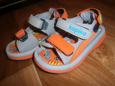 Лот: 5315677. Фото: 1. пляжные сандалики капика р.23. Сандалии