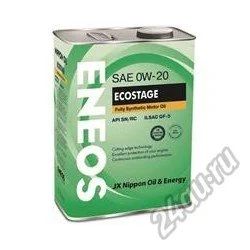 Лот: 5712999. Фото: 1. ENEOS Ecostage Synthetic SAE 0w20... Масла, жидкости