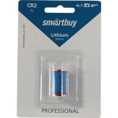 Лот: 24779051. Фото: 1. Батарейка Smartbuy CR2 3V 17776. Батарейки, аккумуляторы, элементы питания