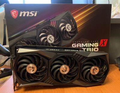 Лот: 20332414. Фото: 1. Видеокарта MSI RTX 3070 Gaming... Видеокарты