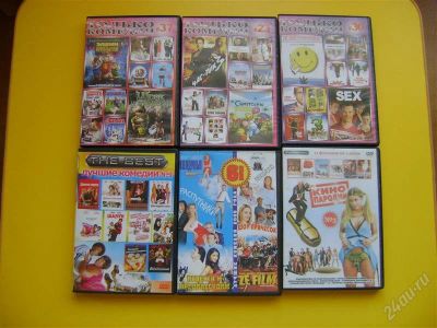 Лот: 1391016. Фото: 1. DVD - диски 13 (6 шт.). Видеозаписи, фильмы