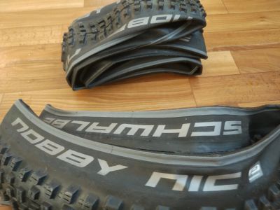 Лот: 15482063. Фото: 1. Покрышки Schwalbe nobby nic perfomance... Запчасти