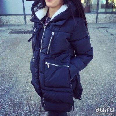Лот: 10168373. Фото: 1. Зимний крутой пуховик. Б/у пару... Верхняя одежда