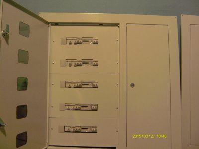 Лот: 5379422. Фото: 1. Щит этажный 5ти квартирный. Электрические щиты, боксы, шкафы