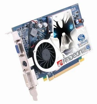 Лот: 8440724. Фото: 1. Видеокарта Radeon х1600 хт 256Mb... Видеокарты
