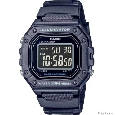 Лот: 21236579. Фото: 1. Casio W-218H-1B. Оригинальные наручные часы