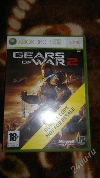 Лот: 1456075. Фото: 1. gears of war 2 rus. Игры для консолей