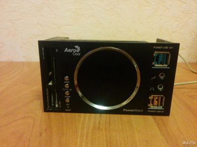 Лот: 8719190. Фото: 1. Реобас AeroCool PowerWatch (картридер... Корпуса, блоки питания