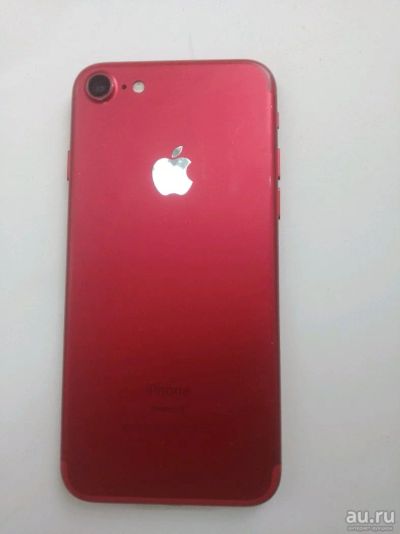 Лот: 14409214. Фото: 1. Iphone 7 red 128Gb. Смартфоны