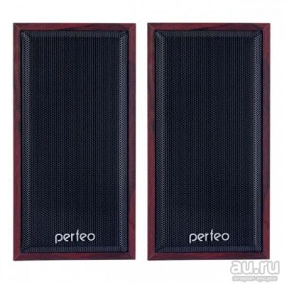 Лот: 17125249. Фото: 1. Колонки Perfeo 2.0 Cabinet, 6Вт... Активные акустические системы