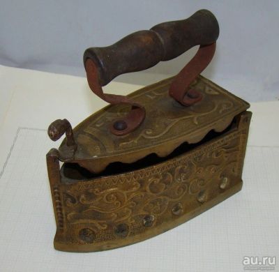 Лот: 17899395. Фото: 1. Утюг винтажный (Y780). Предметы интерьера и быта